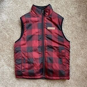 Buffalo David Bitton || Buffalo Plaid Puffer Vest {Like-New!}